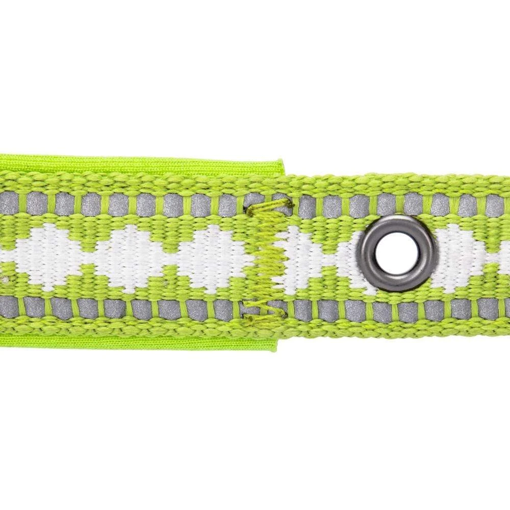 Jacquard Dog Collar With 3M Reflective Neoprene Padding 19 Jacquard Dog Collar With 3M Reflective Neoprene Padding - Image 19