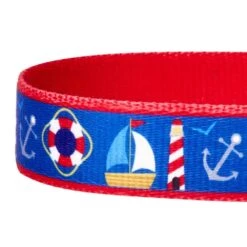 Nautical Dog Collars Anchors Sailboat Summer Beach Collar -Dog & Cat Store 1140213042 4