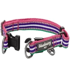 3M Reflective Dog Collar In Multi-colored Stripes For Safety -Dog & Cat Store 1140219044 3 cf60b425 01ef 4793 ae78 f0f7def02b0f