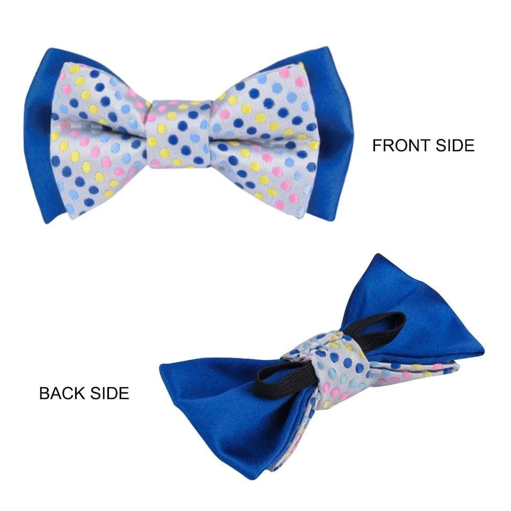 Dog Collar With Polka Dot Bow Tie For Stylish Pets 2 Dog Collar With Polka Dot Bow Tie For Stylish Pets - Image 2