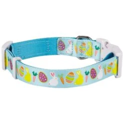 Easter Spring Dog Collar With Colorful Prints And Comfort -Dog & Cat Store 1140248044 2