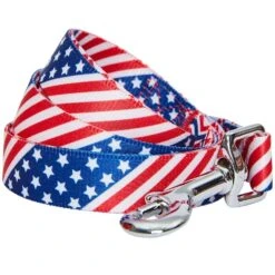 American Flag Dog Leash - Classic Patriotic Design