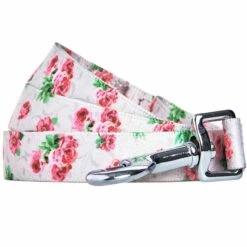 Cherry Blossom Dog Leash With Beautiful Floral Design