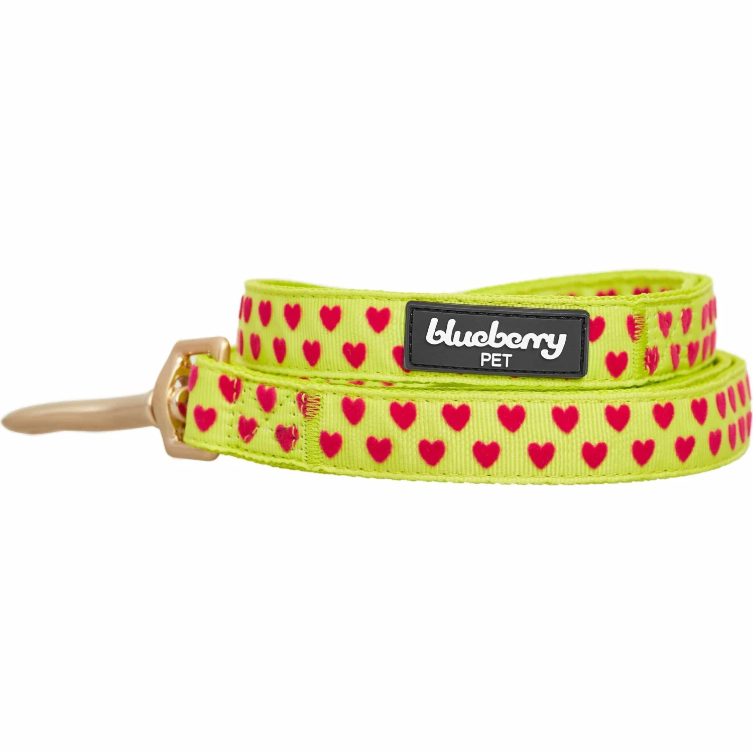 Dotted Velvet Heart Dog Leash For Stylish Pet Walks 4 Dotted Velvet Heart Dog Leash For Stylish Pet Walks - Image 4
