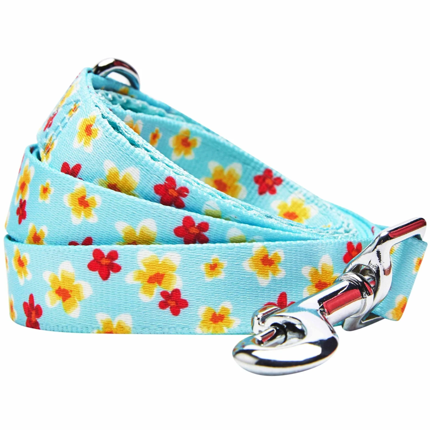 Tropical Yellow Plumeria Flower Dog Leash For Stylish Walks 1 Tropical Yellow Plumeria Flower Dog Leash For Stylish Walks