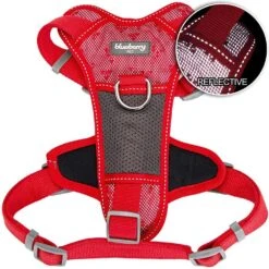 No Pull Reflective Mesh Padded Dog Harness Vest Adjustable -Dog & Cat Store 1160223045 1 1