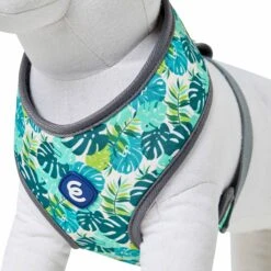 Summer Vacation Tropical Dog Harness Vest Palm Leaves Hawaiian -Dog & Cat Store 1160254025 2