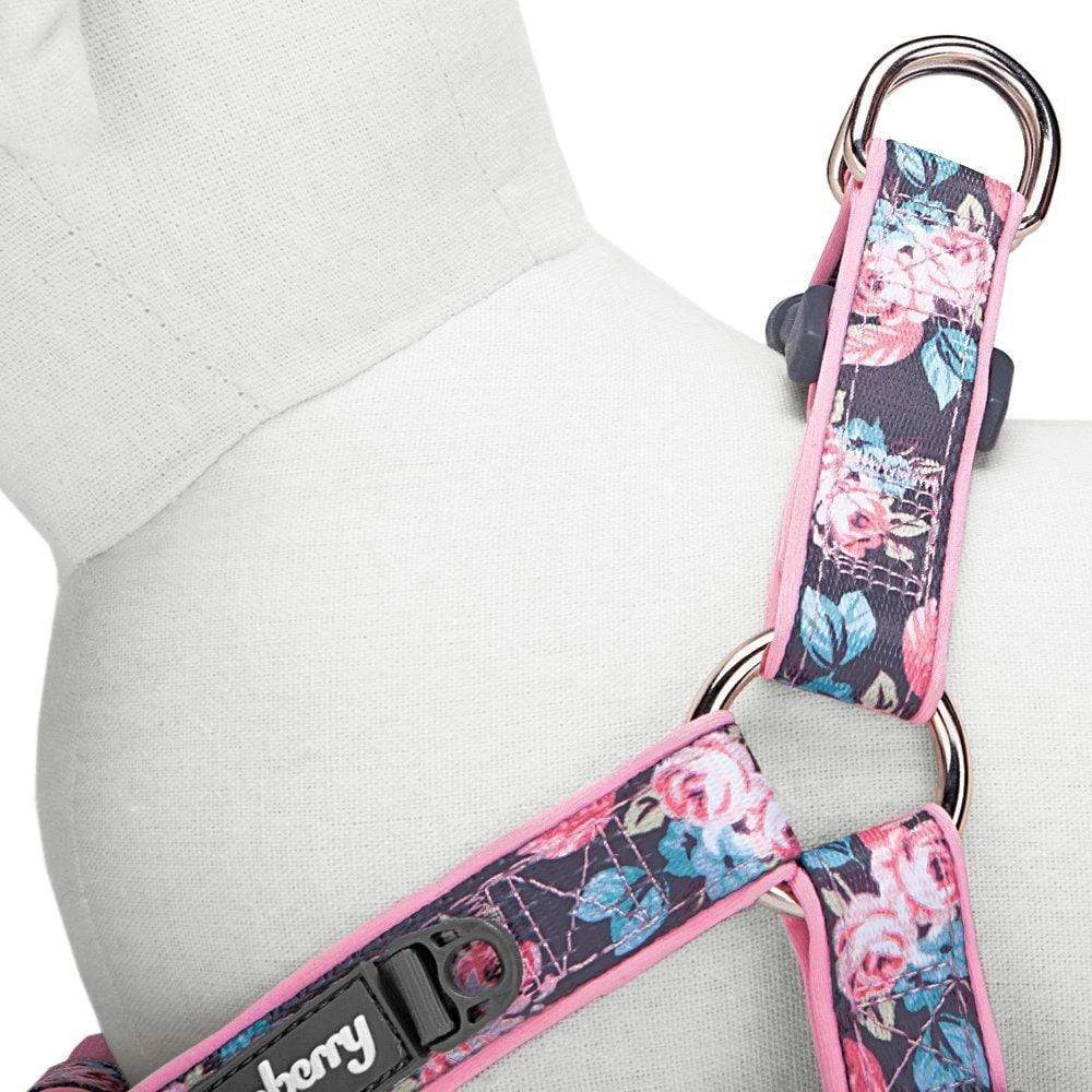 Floral Prints Neoprene Padded Dog Harness For Comfort 8 Floral Prints Neoprene Padded Dog Harness For Comfort - Image 8