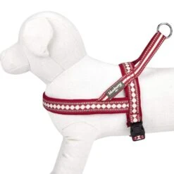 Easy On/Off Soft 3M Reflective Jacquard Dog Harness -Dog & Cat Store 1160535049 4
