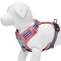 No Pull 3M Reflective Dog Harness Vest With Handle Stripes -Dog & Cat Store 1160547042 4