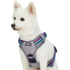 No Pull 3M Reflective Dog Harness Vest With Handle Stripes