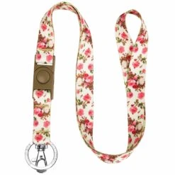 Spring Scent Inspired Floral Lanyard For Everyday Use