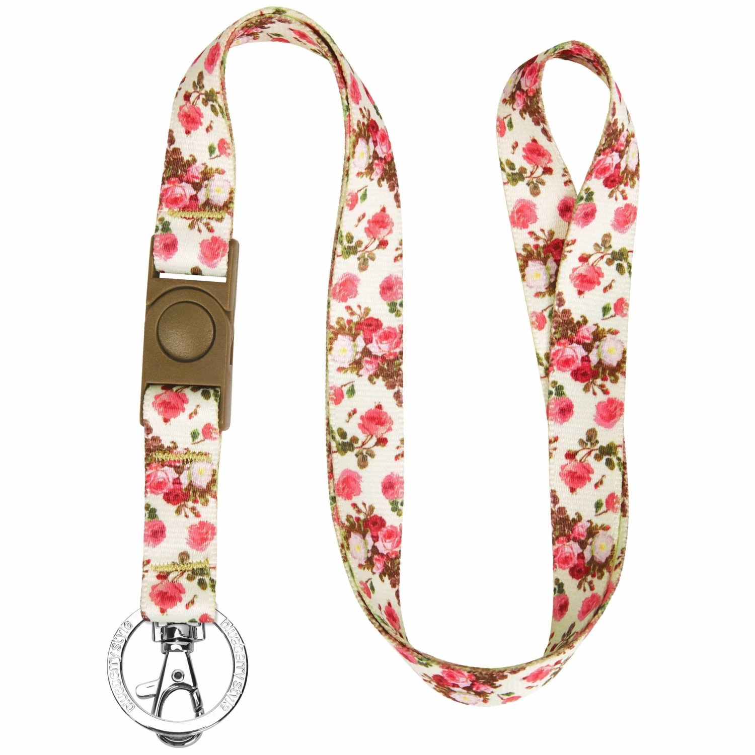 Spring Scent Inspired Floral Lanyard For Everyday Use 1 Spring Scent Inspired Floral Lanyard For Everyday Use