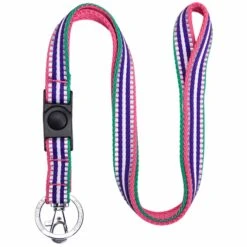 3M Reflective Multi-colored Stripe Lanyard, 3/4 Inch Wide -Dog & Cat Store 1170124004 1 655f99cc ebef 40dd aa75 f498e0e0ecf0