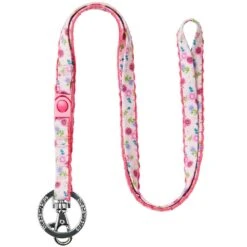 Floral Power Lanyard For Stylish Everyday Use And Organization