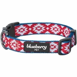 Jacquard Weave Tribal Diamond Doga Gift Box With Collar, Strap, Headbands 11 Jacquard Weave Tribal Diamond Doga Gift Box With Collar, Strap, Headbands -Dog & Cat Store 1180100043 2