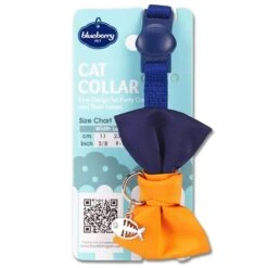 Timeless Color-block Cat Collar With Bowtie And Charm 19 Timeless Color-block Cat Collar With Bowtie And Charm -Dog & Cat Store 12020150532 2