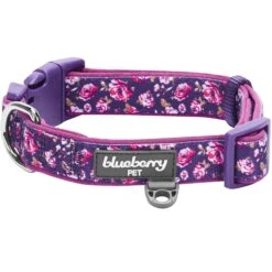 Floral Prints Neoprene Padded Dog Collar For Stylish Pets -Dog & Cat Store 1240217063 1 3e4013d4 eecb 4460 a636 7f189de0d95e