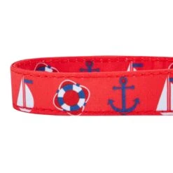 Summer Vacation Beach Dog Collar With Tie Bon Voyage Design -Dog & Cat Store 1240243048 4