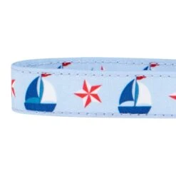 Summer Vacation Beach Dog Collar With Tie Bon Voyage Design -Dog & Cat Store 1240244045 4