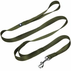 Double Handle Nylon Dog Leash For Boy - Urban Control 12 Double Handle Nylon Dog Leash For Boy - Urban Control -Dog & Cat Store 1250105022 1