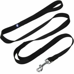 Double Handle Nylon Dog Leash For Boy - Urban Control 14 Double Handle Nylon Dog Leash For Boy - Urban Control -Dog & Cat Store 1250106029 1