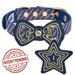 Dog Collar With 2 Detachable Bowties For Stylish Pets -Dog & Cat Store 1340203041 1 3 2