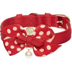 The Most Coveted Dog Collar With Bowtie And Pearl Chic -Dog & Cat Store 1340214047 1