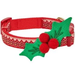Christmas Dog Collar With Cute Décor And Bowties For Pets -Dog & Cat Store 1340217048 4