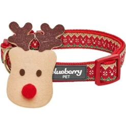 Christmas Dog Collar With Cute Décor And Bowties For Pets -Dog & Cat Store 1340218045 1