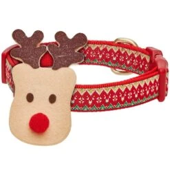 Christmas Dog Collar With Cute Décor And Bowties For Pets -Dog & Cat Store 1340218045 4
