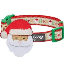 Christmas Dog Collar With Cute Décor And Bowties For Pets -Dog & Cat Store 1340219042 1