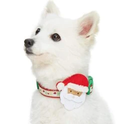 Christmas Dog Collar With Cute Décor And Bowties For Pets -Dog & Cat Store 1340219042 3