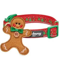 Christmas Dog Collar With Cute Décor And Bowties For Pets -Dog & Cat Store 1340220048 1