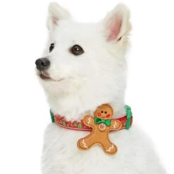 Christmas Dog Collar With Cute Décor And Bowties For Pets -Dog & Cat Store 1340220048 2