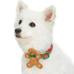 Christmas Dog Collar With Cute Décor And Bowties For Pets -Dog & Cat Store 1340220048 3