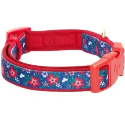 Floral Prints Neoprene Padded Dog Collar For Stylish Pets -Dog & Cat Store 1340226040 4 2 8cde2424 277c 4643 84ce ed5f4f2d6494