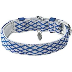 Diamond Pattern Padded Dog Collar For Comfort And Style -Dog & Cat Store 1340233048 4