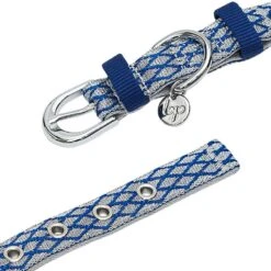Diamond Pattern Padded Dog Collar For Comfort And Style -Dog & Cat Store 1340233048 5