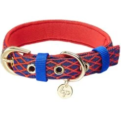 Diamond Pattern Padded Dog Collar For Comfort And Style -Dog & Cat Store 1340234045 1