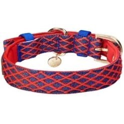 Diamond Pattern Padded Dog Collar For Comfort And Style -Dog & Cat Store 1340234045 4
