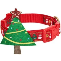 Christmas Dog Collar With Blingy Décor For Festive Style -Dog & Cat Store 1340254043 1 1