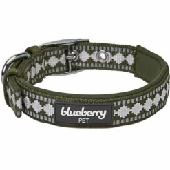Jacquard Dog Collar With 3M Reflective Neoprene Padding 25 Jacquard Dog Collar With 3M Reflective Neoprene Padding -Dog & Cat Store 1340262048 2 c39e2c48 1589 40dd b908 b1573f580347