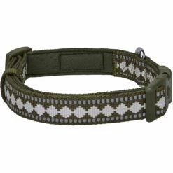 Jacquard Pattern Quick-Release Dog Collar With 3M Reflective Padding -Dog & Cat Store 1340265049 2