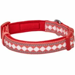 Jacquard Pattern Quick-Release Dog Collar With 3M Reflective Padding -Dog & Cat Store 1340266046 2