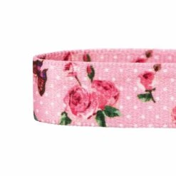 Petal Paws Floral Dog Collar In Polka Dot Design -Dog & Cat Store 1340278049 3