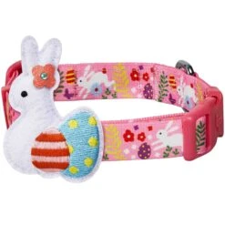 Easter Bunny And Egg Dog Collar For Spring Celebrations 17 Easter Bunny And Egg Dog Collar For Spring Celebrations -Dog & Cat Store 1340283043 1