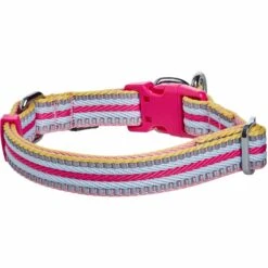 3M Reflective Dog Collar In Multi-colored Stripes For Safety -Dog & Cat Store 1340297040 4 2b531e0b cefd 49a7 8785 fa44305e581c