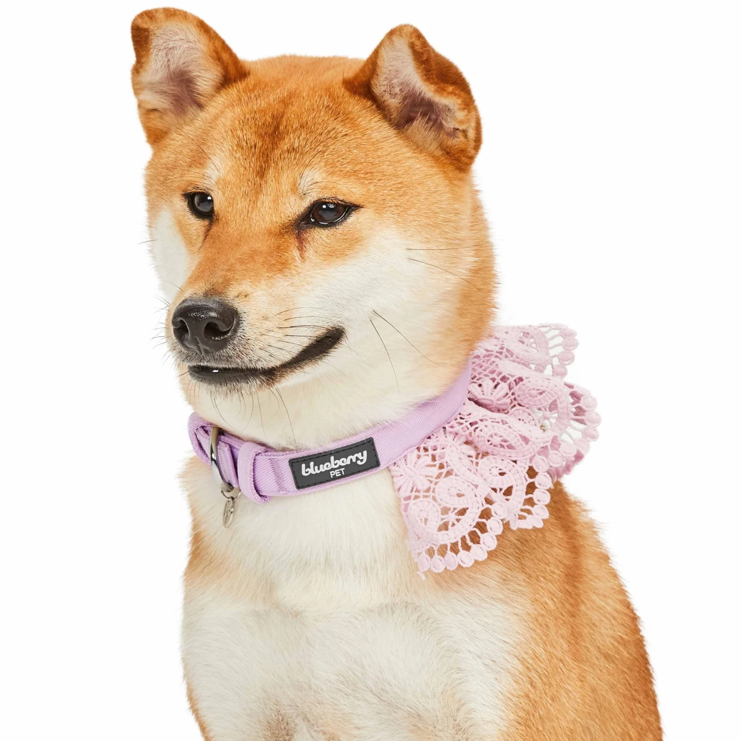 Cute Floral Lace Dog Collar Adjustable Accessory For Pets 3 Cute Floral Lace Dog Collar Adjustable Accessory For Pets - Image 3