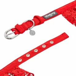 Cute Floral Lace Dog Collar Adjustable Accessory For Pets 29 Cute Floral Lace Dog Collar Adjustable Accessory For Pets -Dog & Cat Store 1440218044 3
